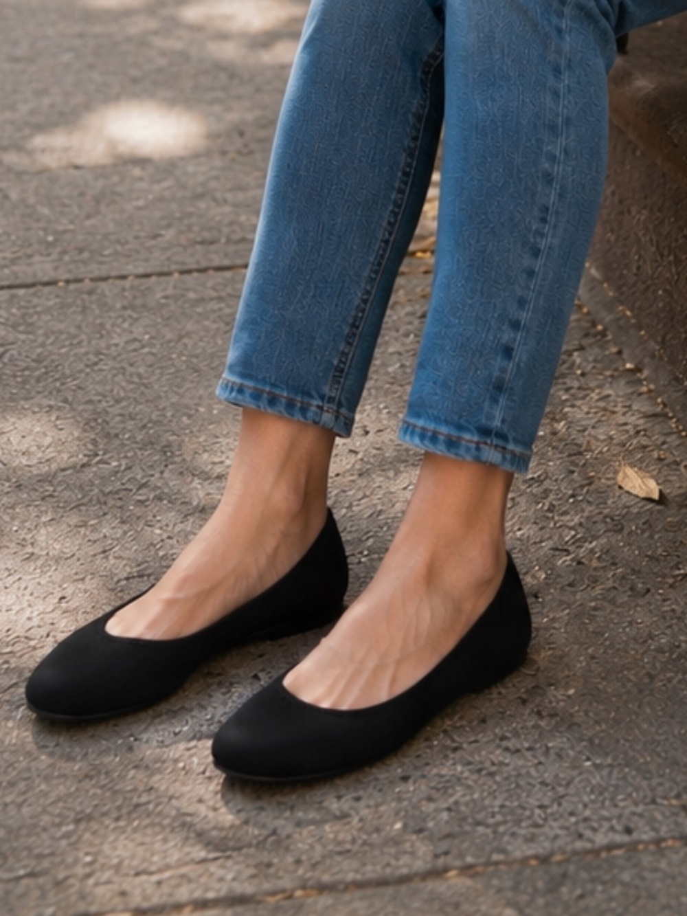 Abeo BioSystem Tangier Black Ballet Flats Women’s Size 6N Narrow Comfort Shoes